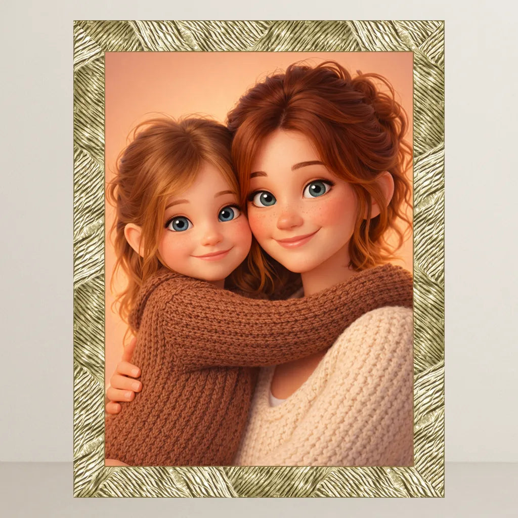 Ritratto personalizzato stile Cartoon 3D | Incorniciamoci