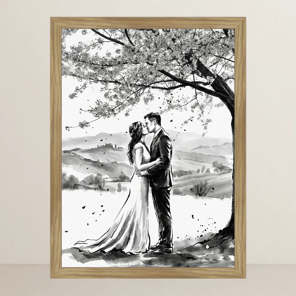 Ritratto personalizzato stile Inchiostro | Incorniciamoci