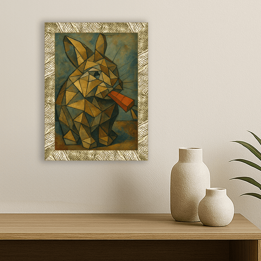 Ritratto personalizzato stile Cubismo | Incorniciamoci