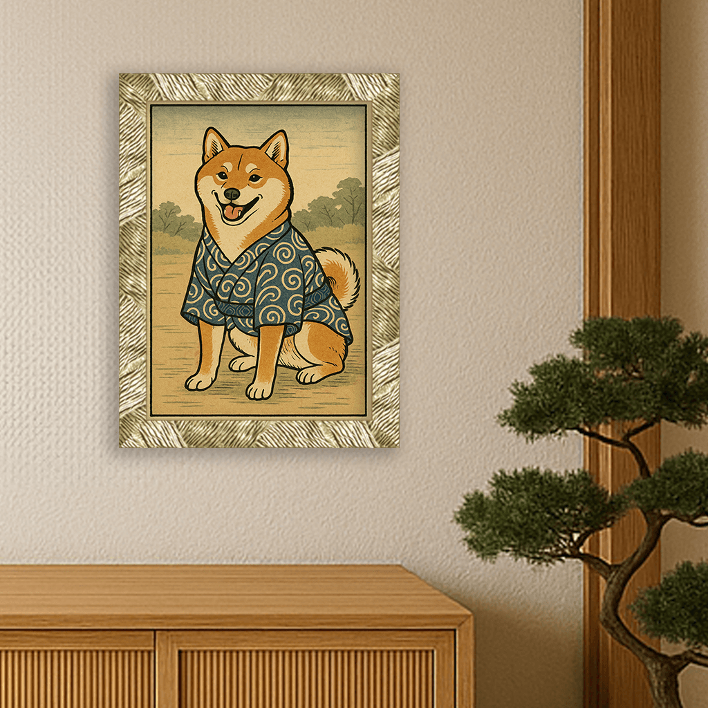 Ritratto personalizzato stile Japan | Incorniciamoci