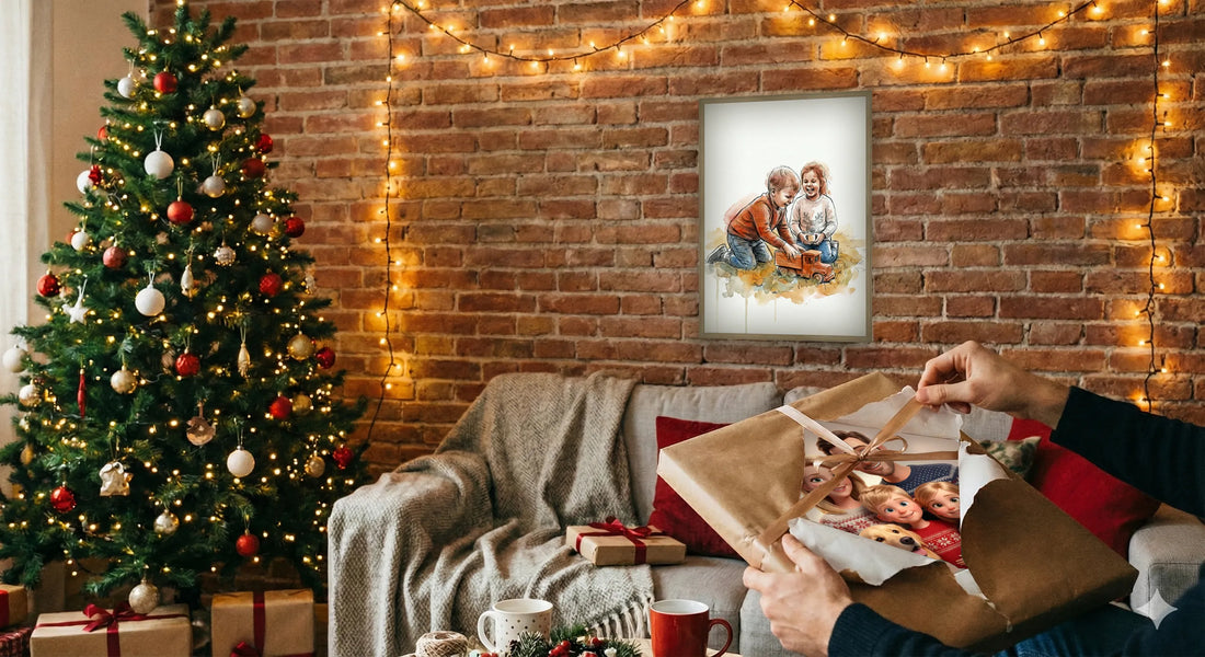 Regali di Natale personalizzati: come trasformare le tue foto in quadri da regalare