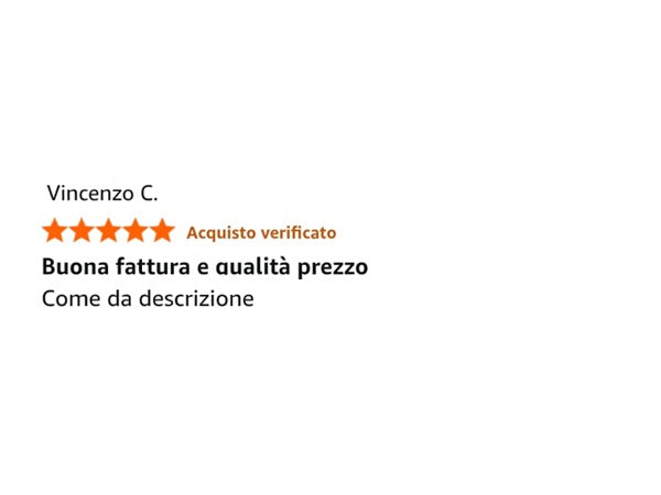 Recensione cliente