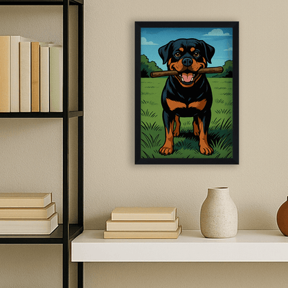 Fumetto Americano stampato su forex, cornice nero, misura 30x40