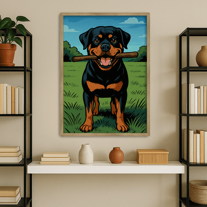 Fumetto Americano stampato su forex, cornice legno, misura 40x50