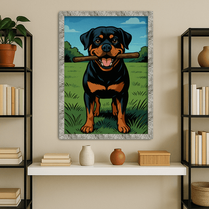 Fumetto Americano stampato su forex, cornice argento, misura 40x50