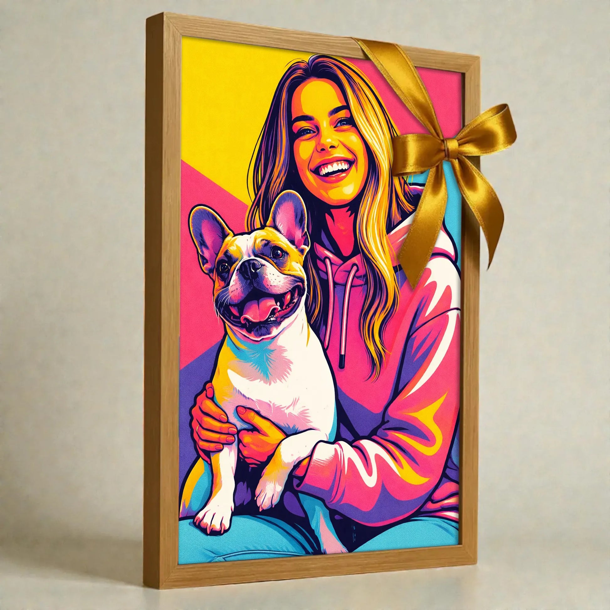 Ritratto personalizzato stile Pop Art | Incorniciamoci