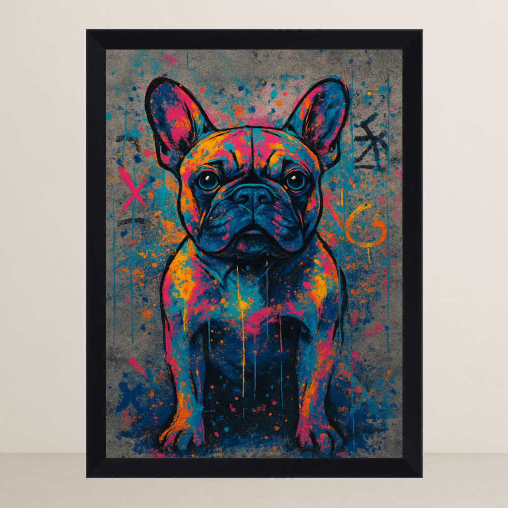 Street Art personalizzabile stampato su forex, cornice FSC, disponibile in varie misure