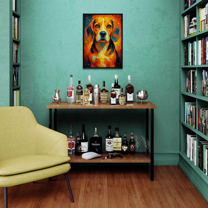 Quadri stampe d'autore Beagle PopBurst | Incorniciamoci