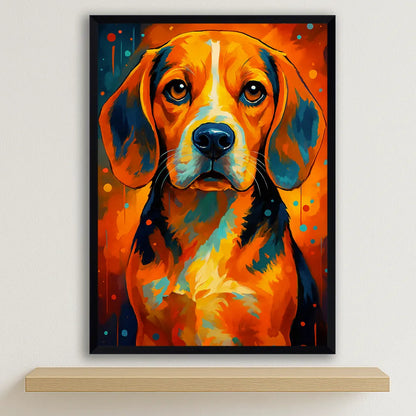 Quadri stampe d'autore Beagle PopBurst | Incorniciamoci