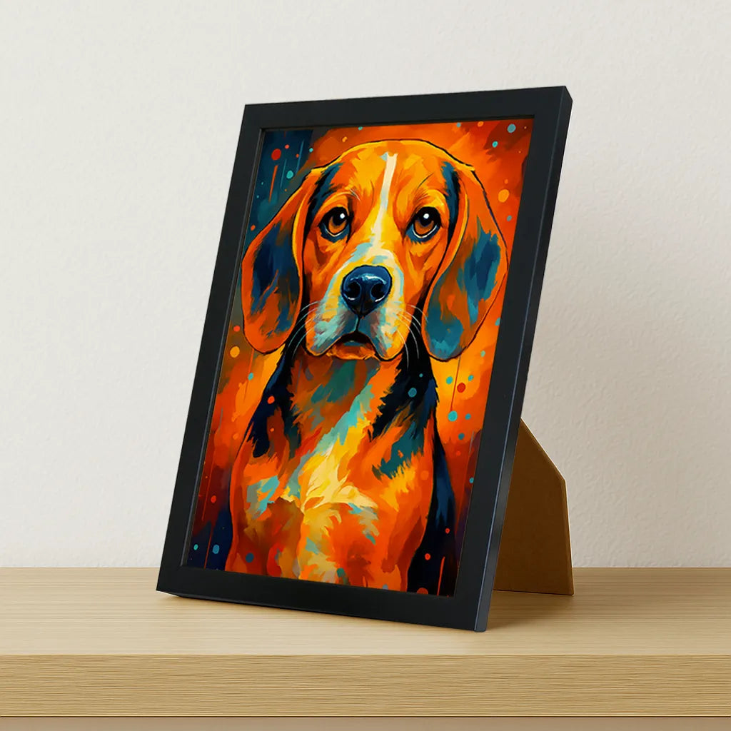Quadri stampe d'autore Beagle PopBurst | Incorniciamoci