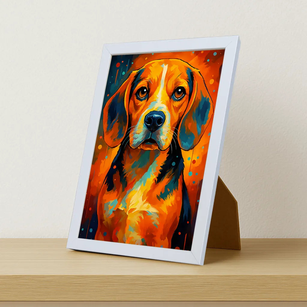 Quadri stampe d'autore Beagle PopBurst | Incorniciamoci
