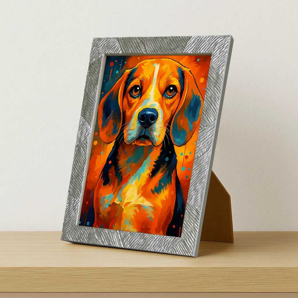 Quadri stampe d'autore Beagle PopBurst | Incorniciamoci