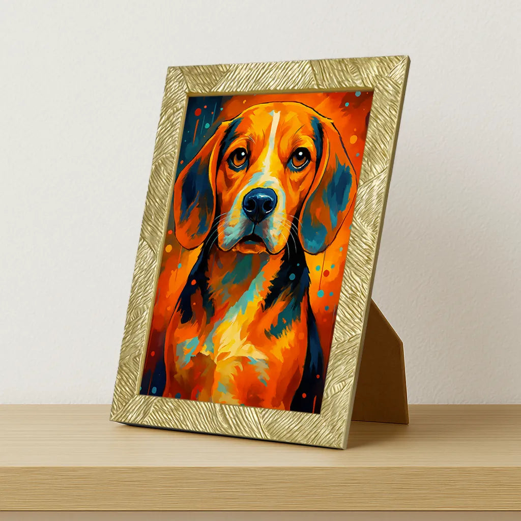 Quadri stampe d'autore Beagle PopBurst | Incorniciamoci
