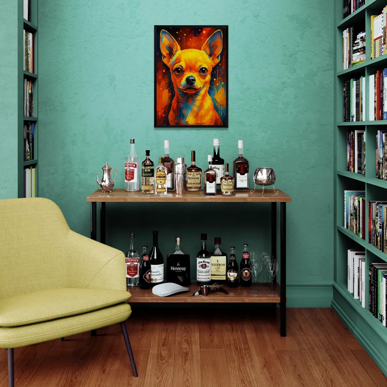 Quadri stampe d'autore Chihuahua PopBurst | Incorniciamoci