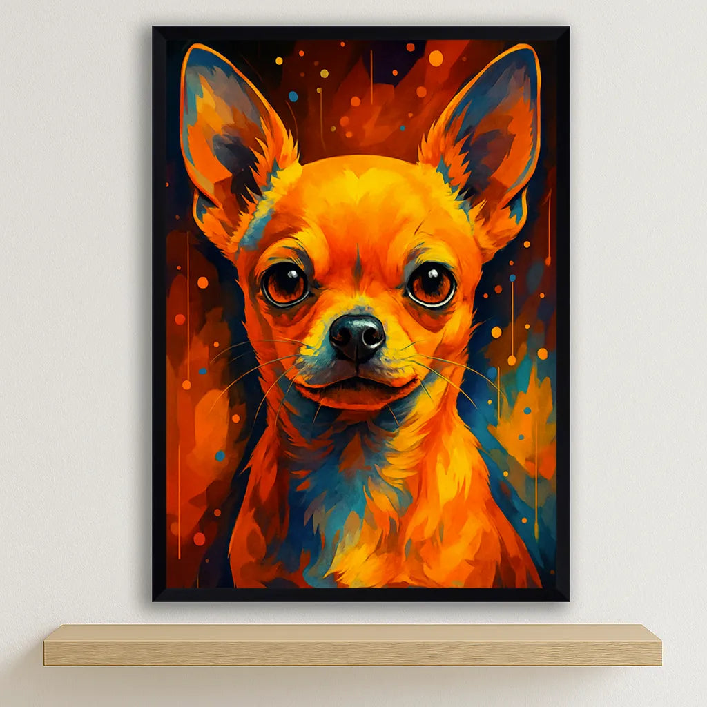 Quadri stampe d'autore Chihuahua PopBurst | Incorniciamoci