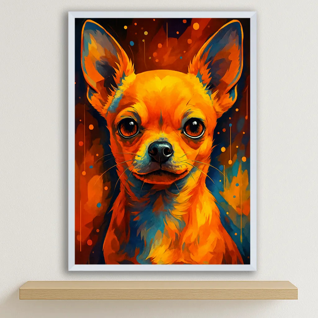 Quadri stampe d'autore Chihuahua PopBurst | Incorniciamoci