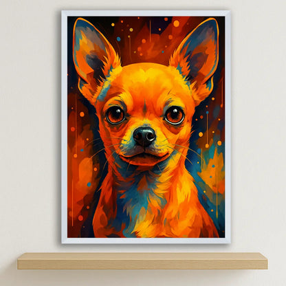 Quadri stampe d'autore Chihuahua PopBurst | Incorniciamoci