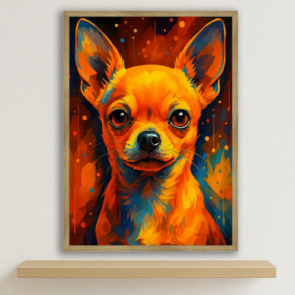 Quadri stampe d'autore Chihuahua PopBurst | Incorniciamoci