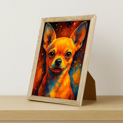 Quadri stampe d'autore Chihuahua PopBurst | Incorniciamoci