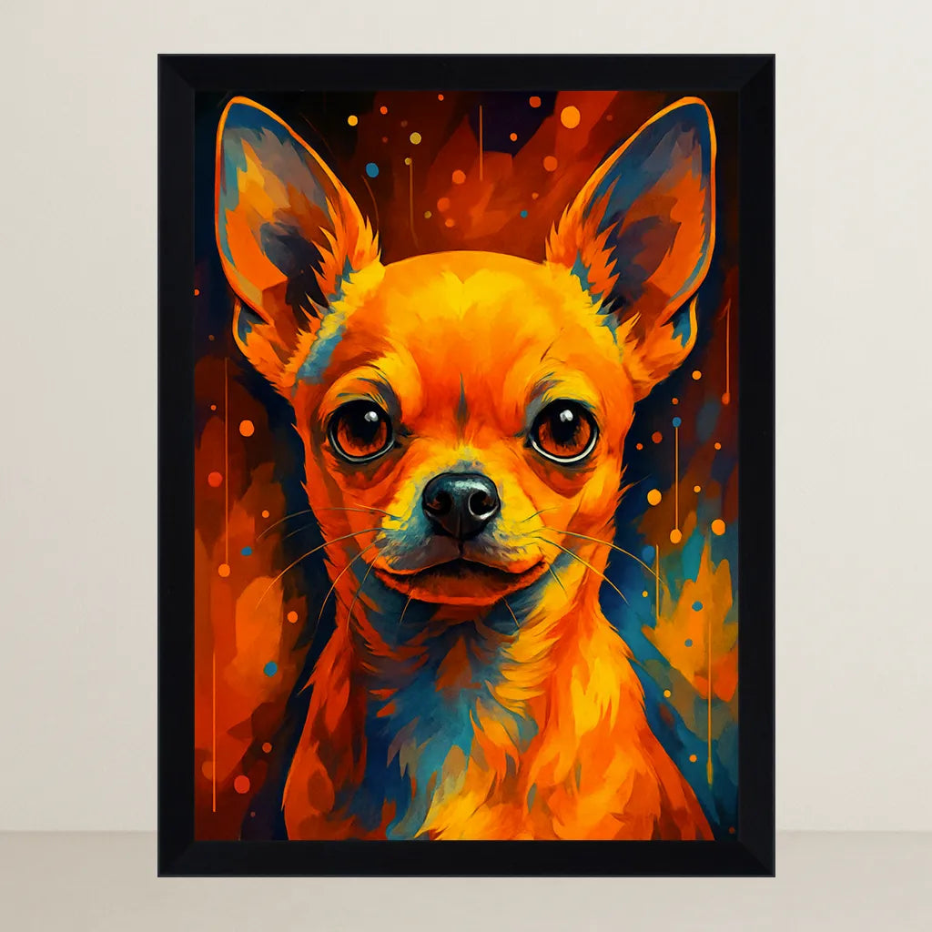 Quadri stampe d'autore Chihuahua PopBurst | Incorniciamoci