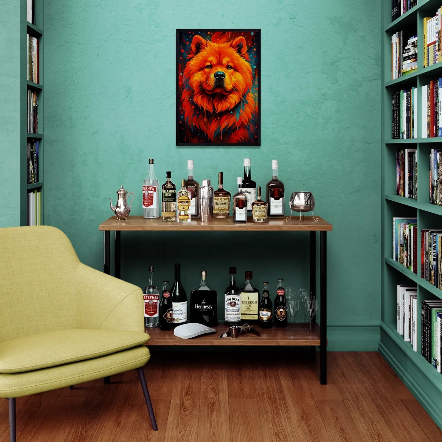 Quadri stampe d'autore Chow chow PopBurst | Incorniciamoci