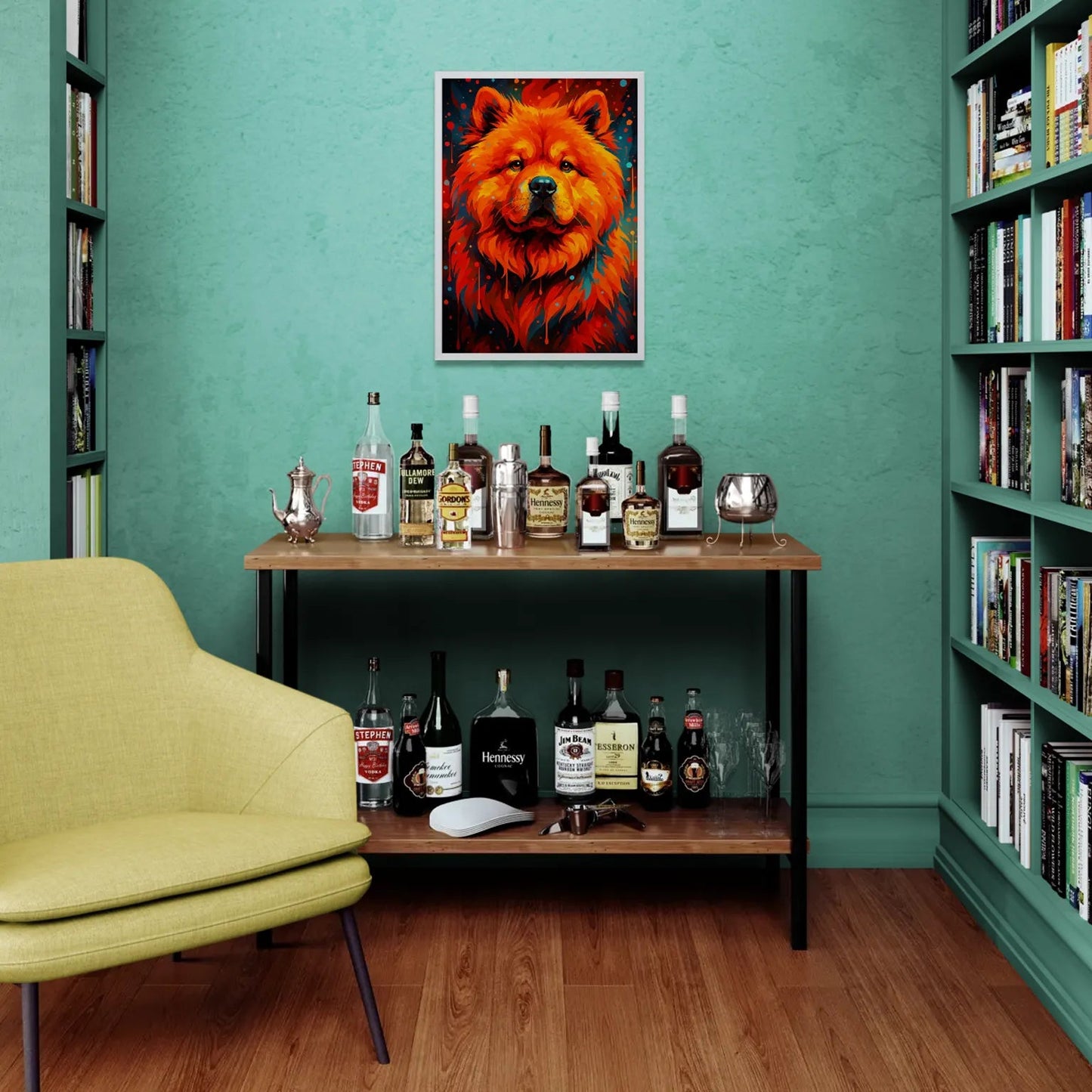 Quadri stampe d'autore Chow chow PopBurst | Incorniciamoci