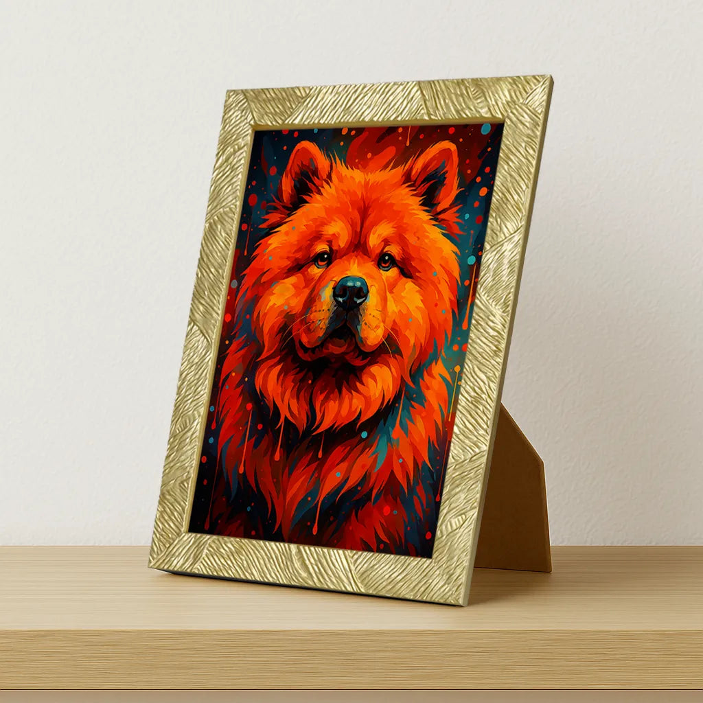 Quadri stampe d'autore Chow chow PopBurst | Incorniciamoci
