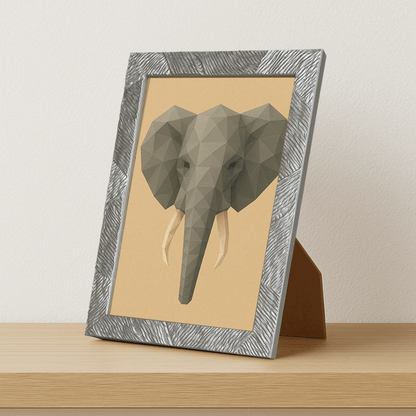 Quadri stampe d'autore Elefante Poly Art | Incorniciamoci