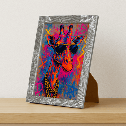 Quadri stampe d'autore Giraffa Bro | Incorniciamoci