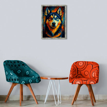 Quadri stampe d'autore Husky PopBurst | Incorniciamoci