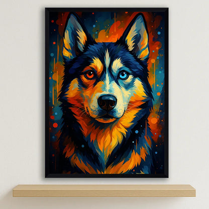 Quadri stampe d'autore Husky PopBurst | Incorniciamoci
