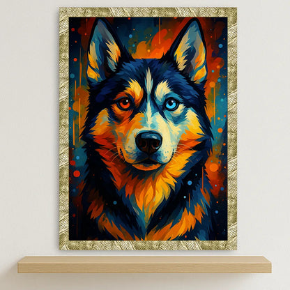 Quadri stampe d'autore Husky PopBurst | Incorniciamoci