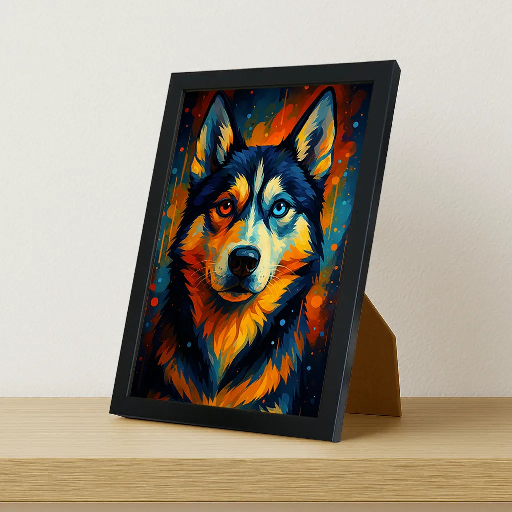 Quadri stampe d'autore Husky PopBurst | Incorniciamoci