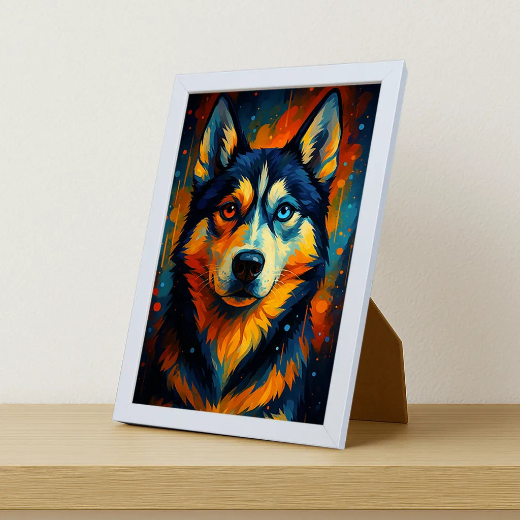 Quadri stampe d'autore Husky PopBurst | Incorniciamoci