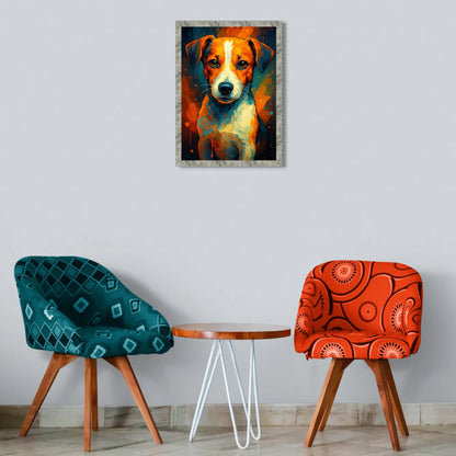 Quadri stampe d'autore Jack Russell PopBurst | Incorniciamoci