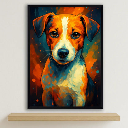 Quadri stampe d'autore Jack Russell PopBurst | Incorniciamoci