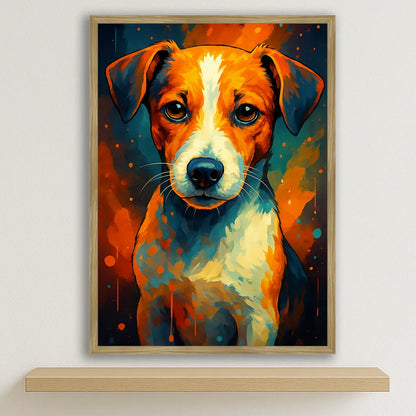 Quadri stampe d'autore Jack Russell PopBurst | Incorniciamoci