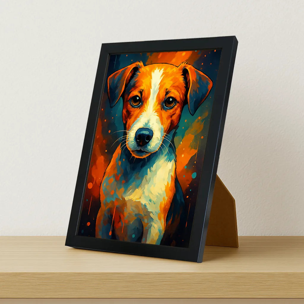 Quadri stampe d'autore Jack Russell PopBurst | Incorniciamoci