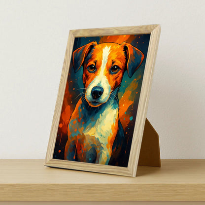 Quadri stampe d'autore Jack Russell PopBurst | Incorniciamoci