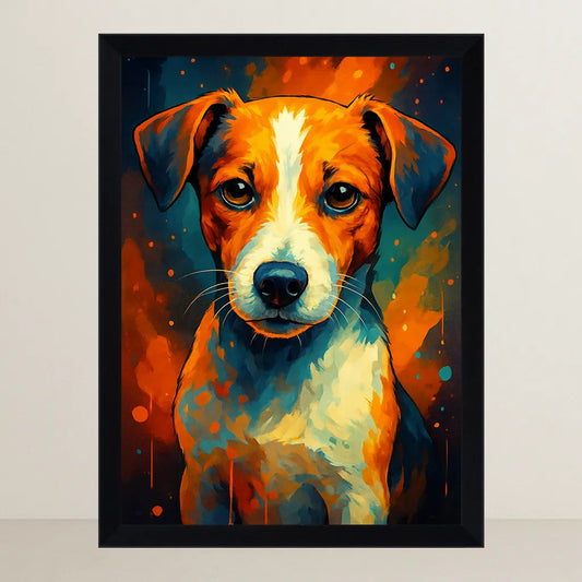 Quadri stampe d'autore Jack Russell PopBurst | Incorniciamoci