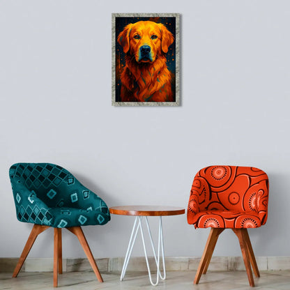 Quadri stampe d'autore Labrador PopBurst | Incorniciamoci