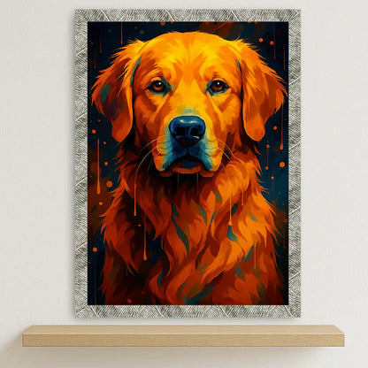 Quadri stampe d'autore Labrador PopBurst | Incorniciamoci