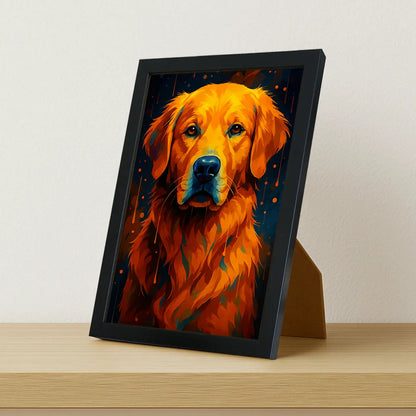 Quadri stampe d'autore Labrador PopBurst | Incorniciamoci