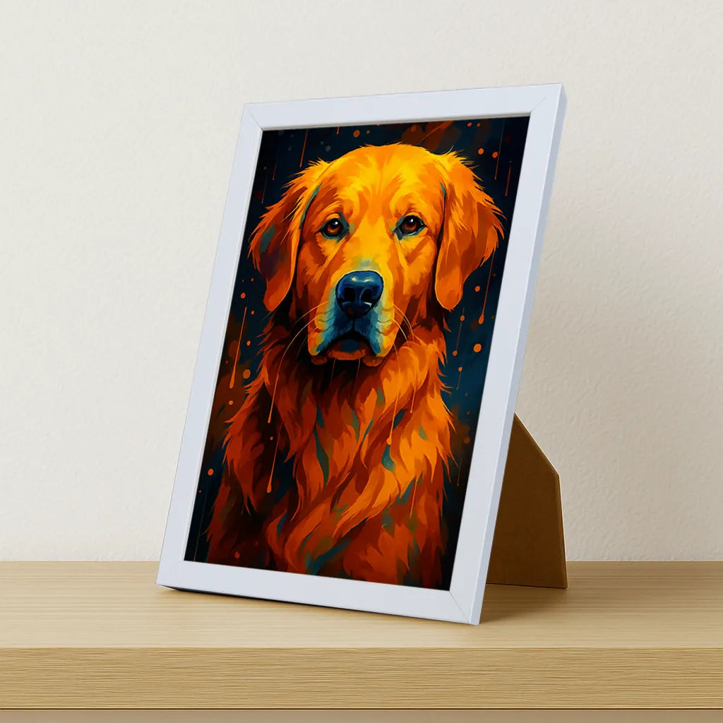Quadri stampe d'autore Labrador PopBurst | Incorniciamoci