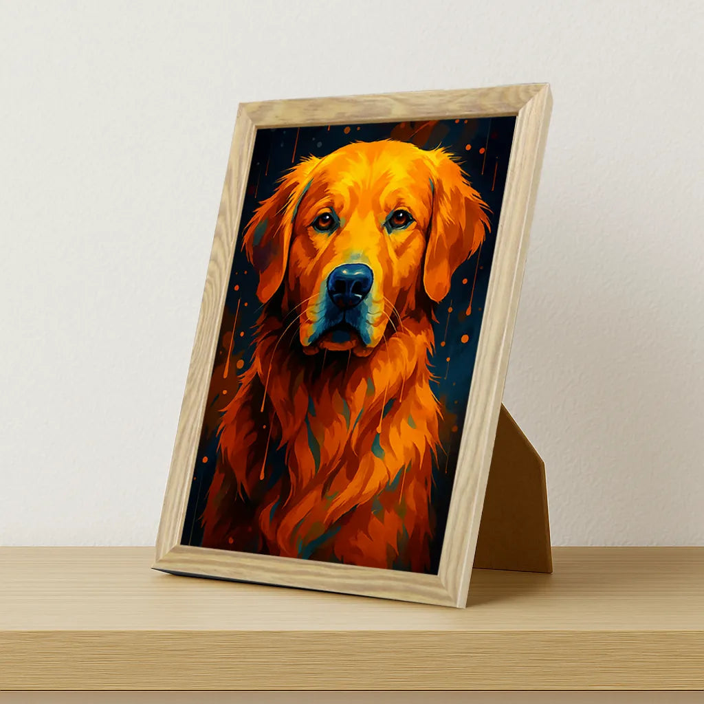 Quadri stampe d'autore Labrador PopBurst | Incorniciamoci