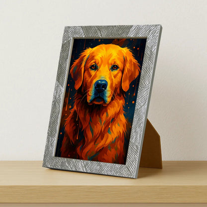 Quadri stampe d'autore Labrador PopBurst | Incorniciamoci