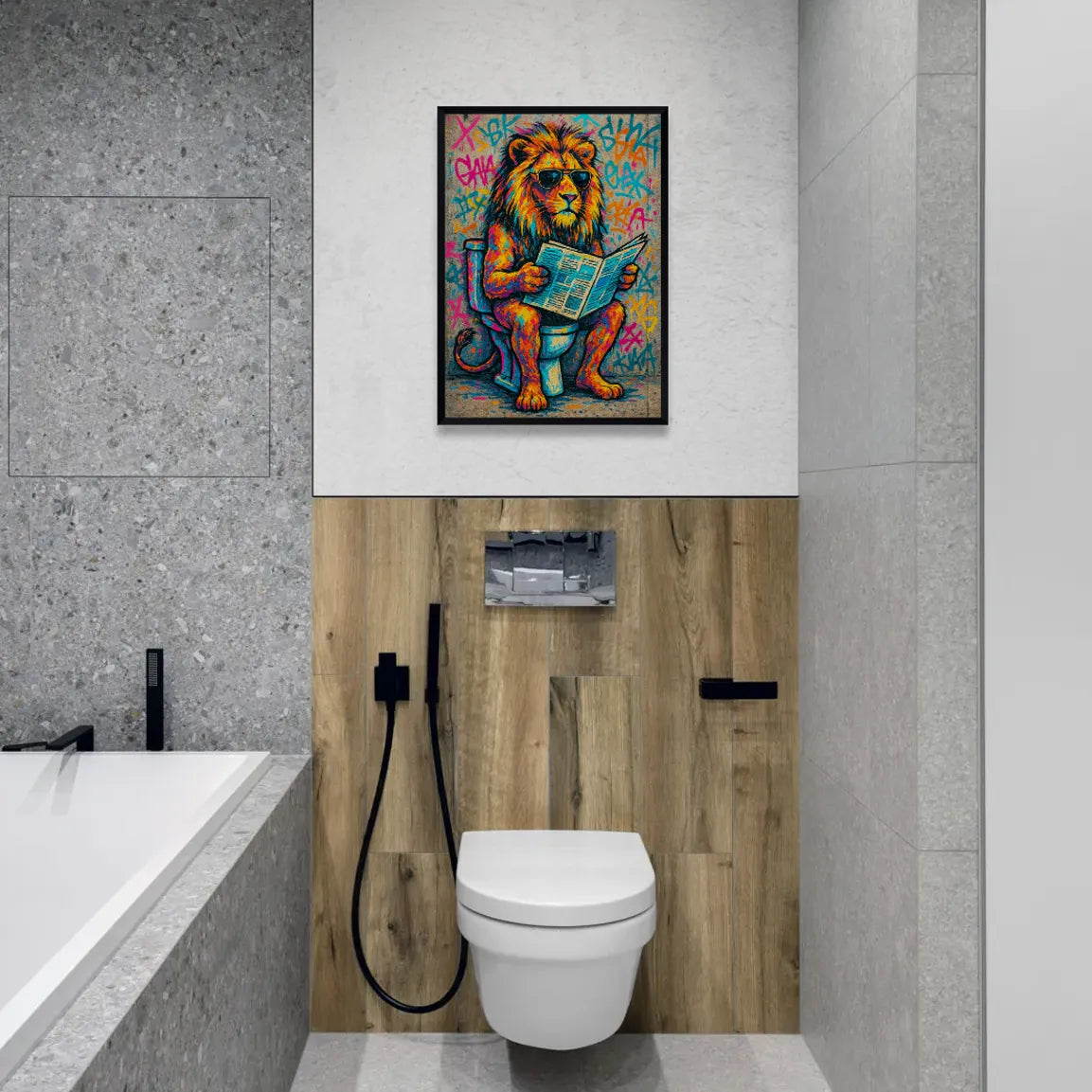 Quadri stampe d'autore Leone WC | Incorniciamoci