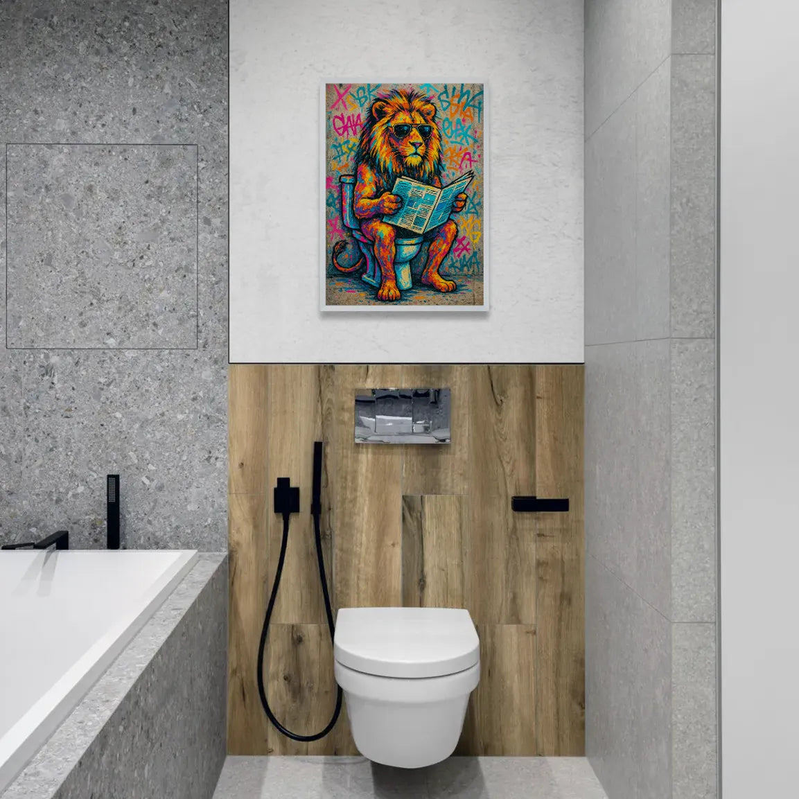 Quadri stampe d'autore Leone WC | Incorniciamoci
