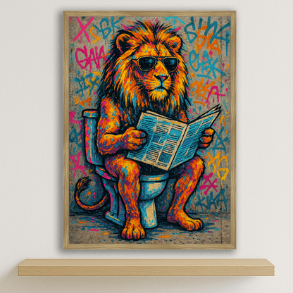 Quadri stampe d'autore Leone WC | Incorniciamoci