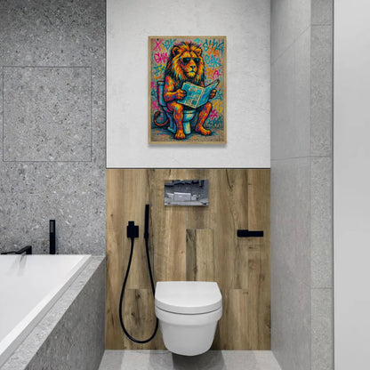Quadri stampe d'autore Leone WC | Incorniciamoci